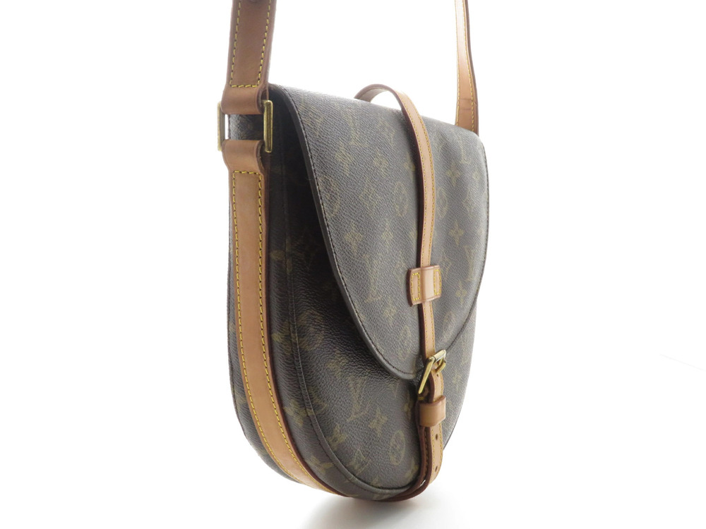 Louis Vuitton Monogram Shoulder Chantilly Bag Brown